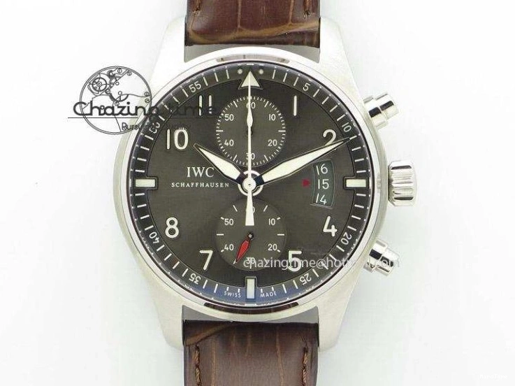 MIROTIME 0302 EasyCare Big Pilot Real PR IW500916 2016 “Le Petit Prince” ZF Best Edition On Brown Leather Strap A 7292